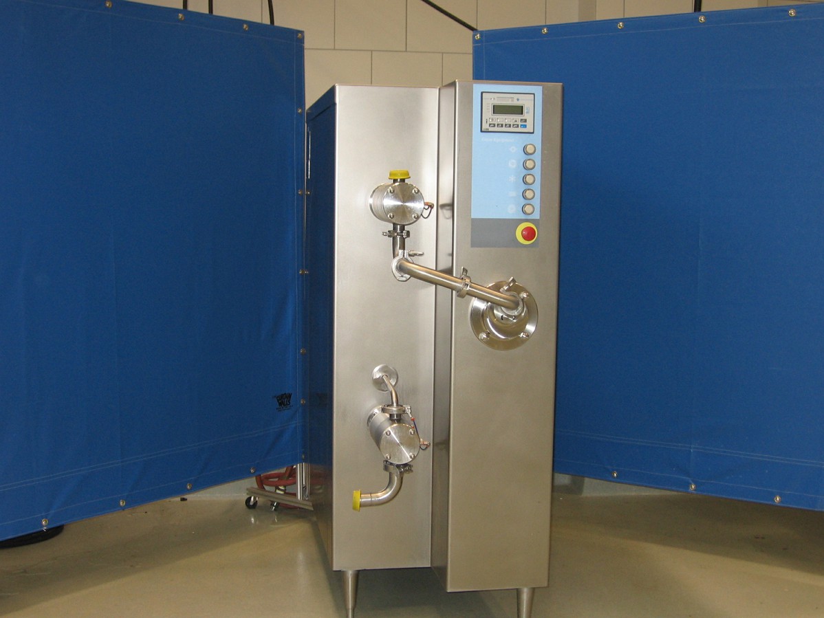 CRA223 Ice-Cream Freezer: continuous ice-cream system for R&D - OMVE