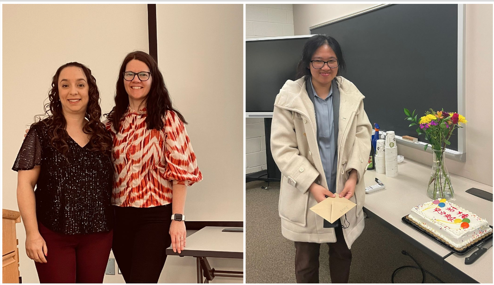 Congratulations to Laura Rolon and Runan Yan for successfully defending their PhD dissertations