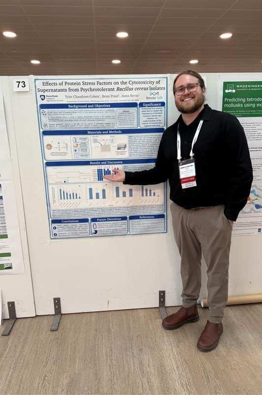 Tyler Presented his Research at the European IAFP in Madrid Tyler Chandross-Cohen